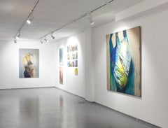 Flowers 3 - Contemporary Modern Abstract Painting