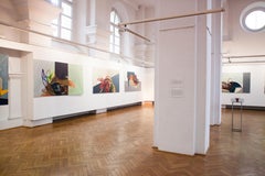 SERIES: MEAT&GEOMETRY -  Diptych: Meat and Geometry X  - (Large Format Painting)