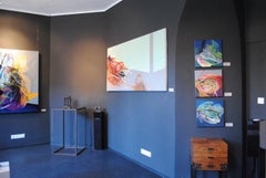 SERIES: MEAT&GEOMETRY - Meat and Geometry V - Modern Abstract Painting