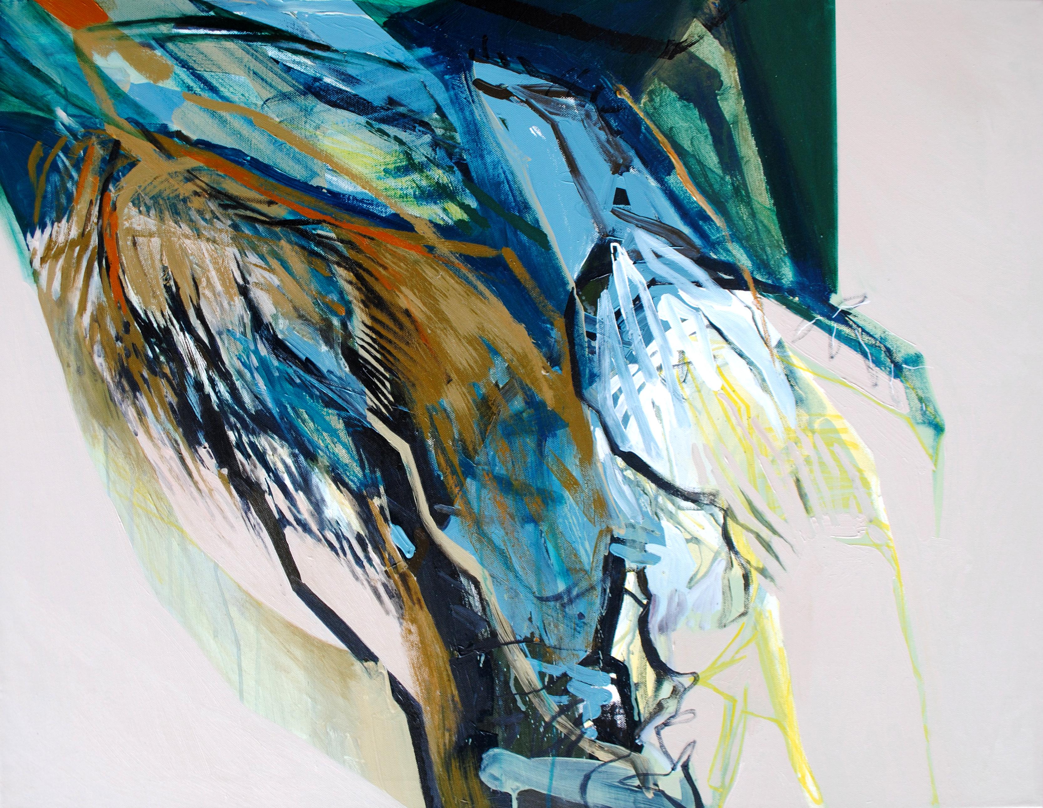 SERIES : TRUNKS - Trunks II - Peinture abstraite moderne, peinture conceptuelle