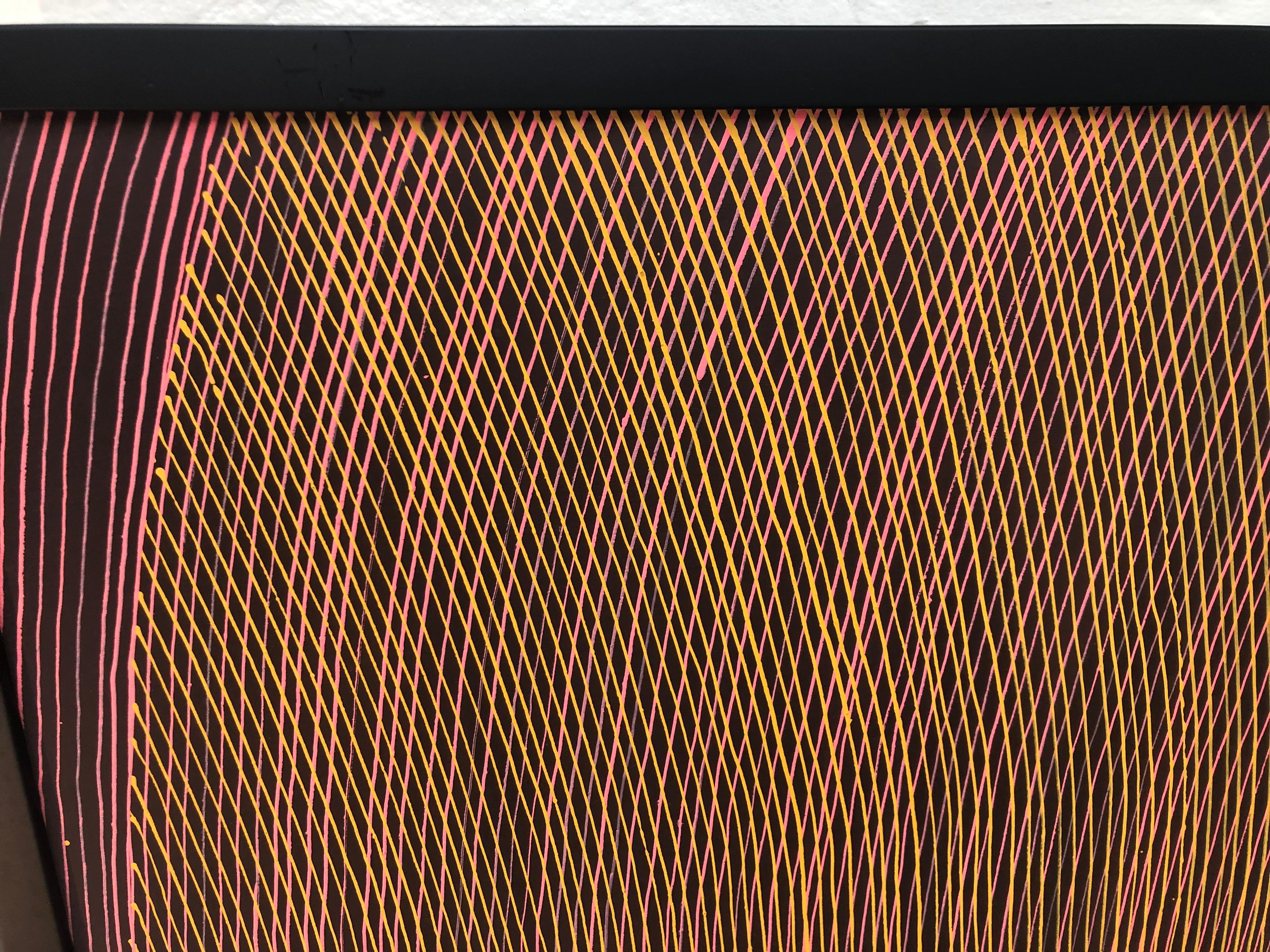 Senza titolo III  Composizione astratta - Abstract Painting Marrone di Agata Koczan