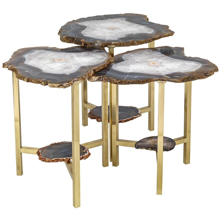 Agata Set of 3 Nesting Tables For Sale at 1stDibs