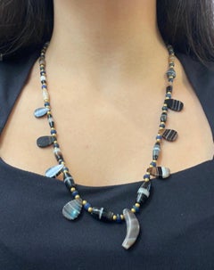 Agate Bead Necklace