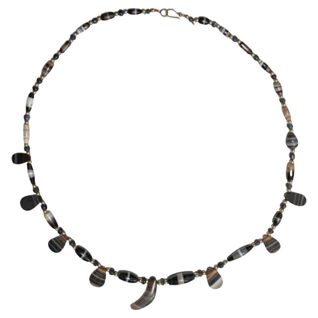 Agate Bead Necklace