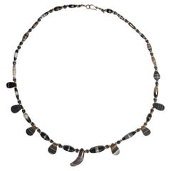 Collier de perles d'agate