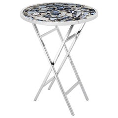 Table d'appoint Agate Blue