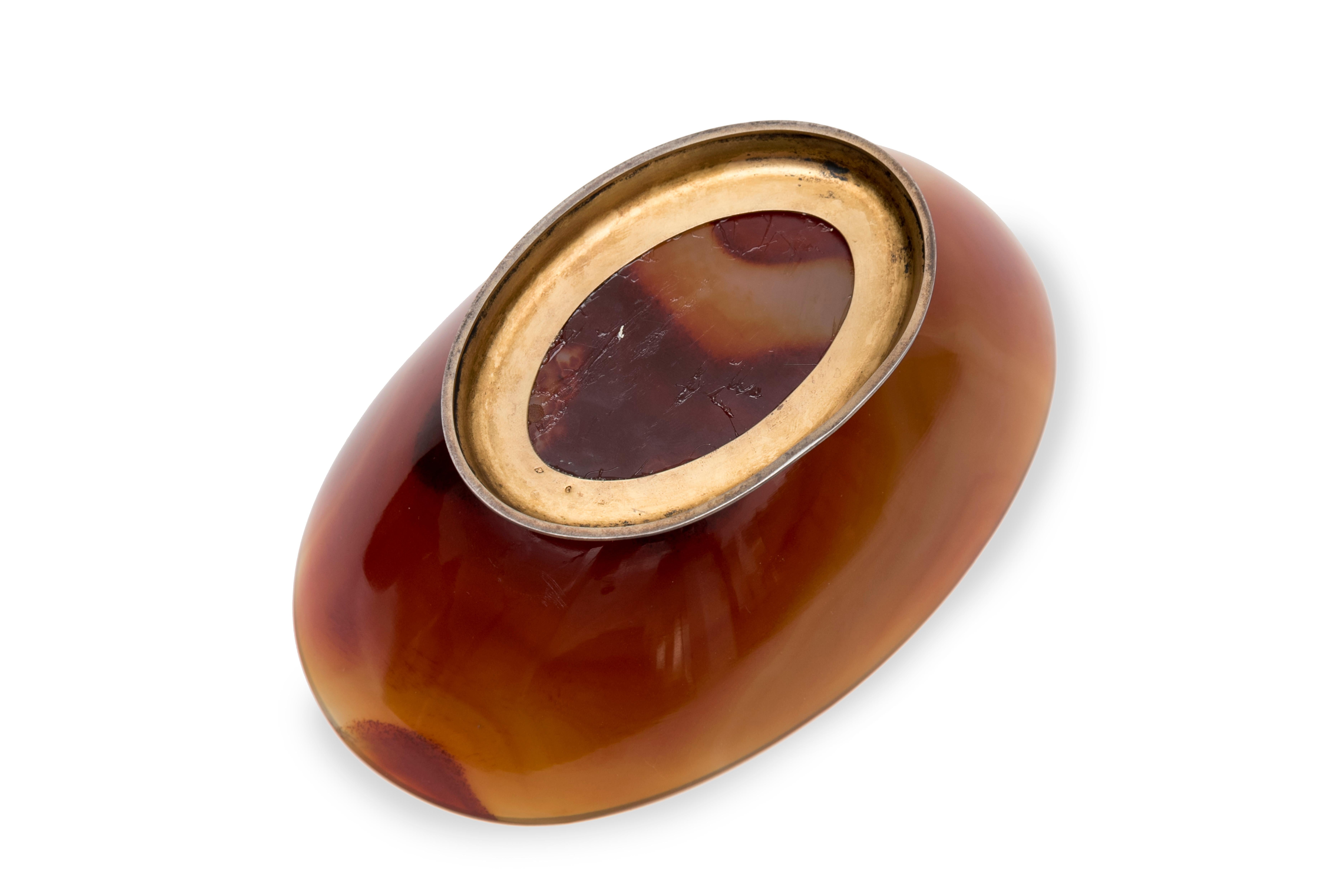Agate Bowl In Good Condition For Sale In PARIS, FR