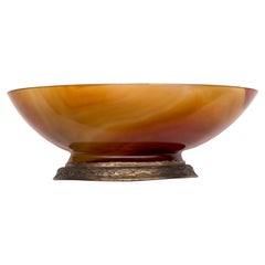 Antique Agate Bowl