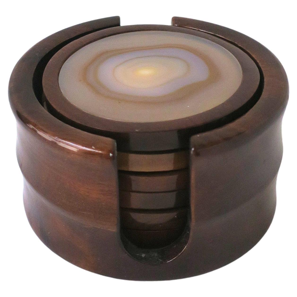 Agate Coasters Brazilian For Sale