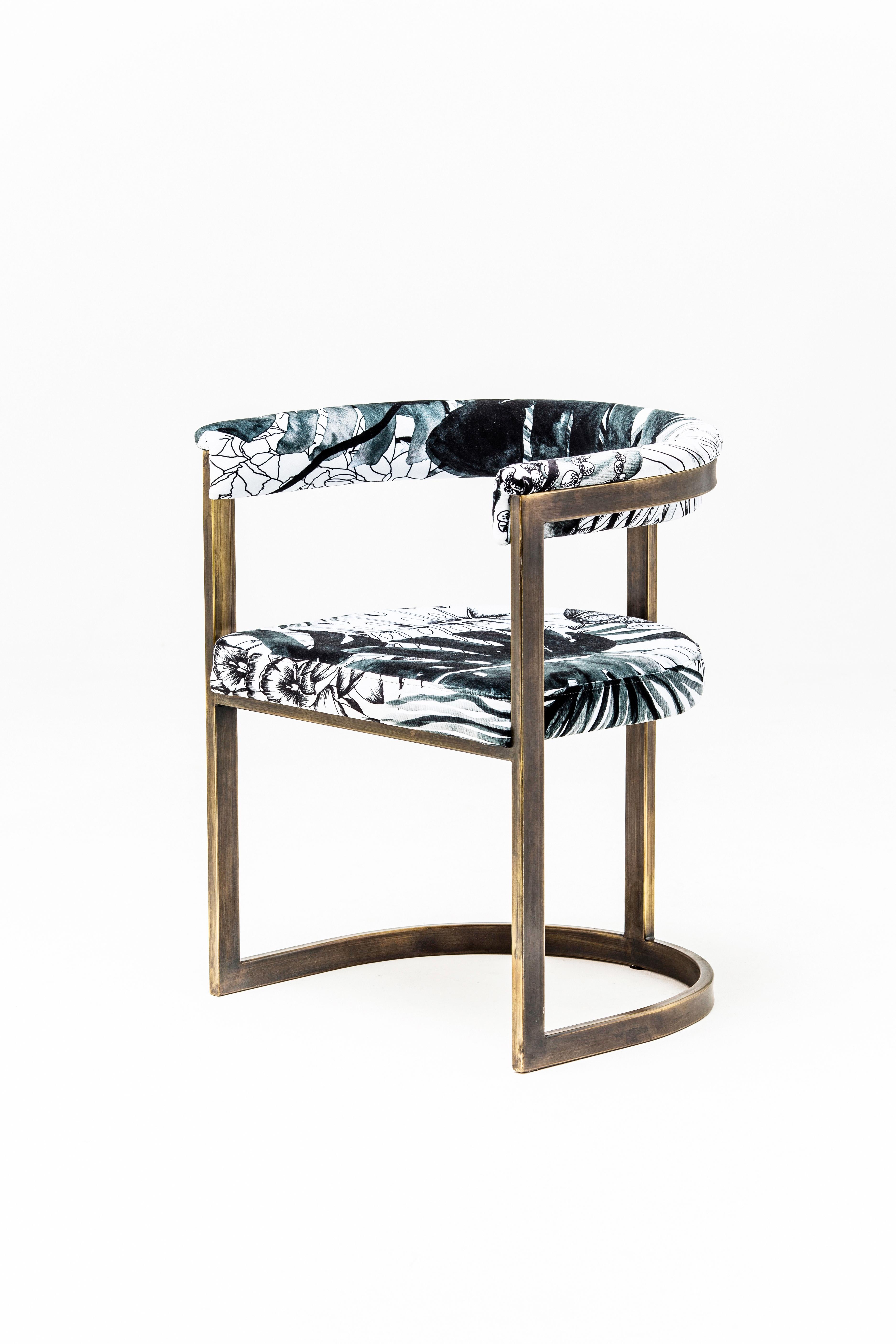 Modern Agate Dining Chair by Egg Designs