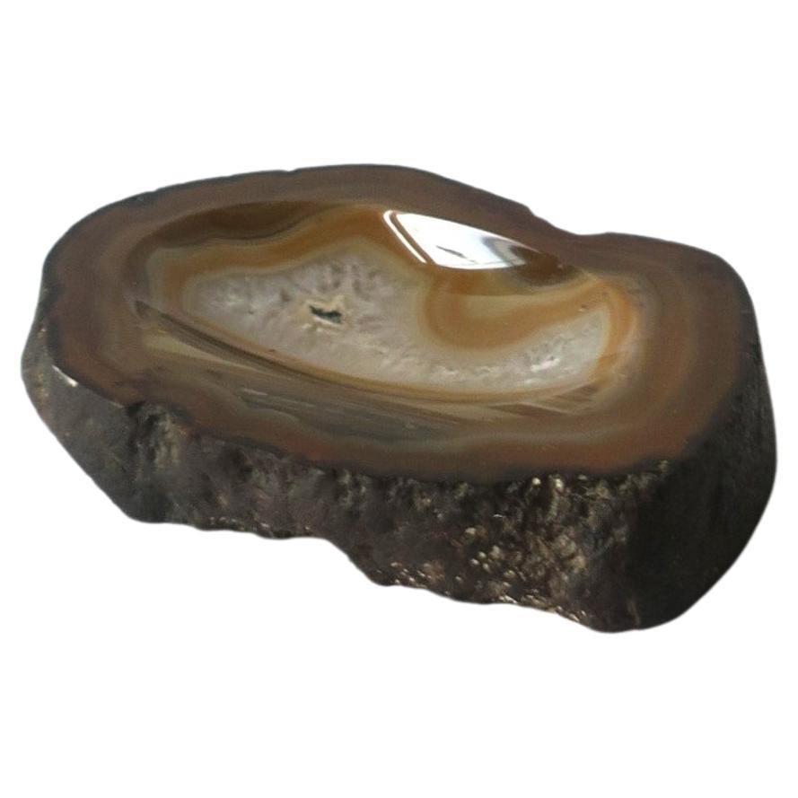 Agate Jewelry Dish with Ball Sphere, Set of 2 For Sale 6