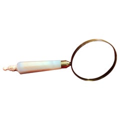 Vintage Agate Magnifying Glass From The 50s