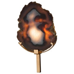 Agate "Nature" Wall Sconce