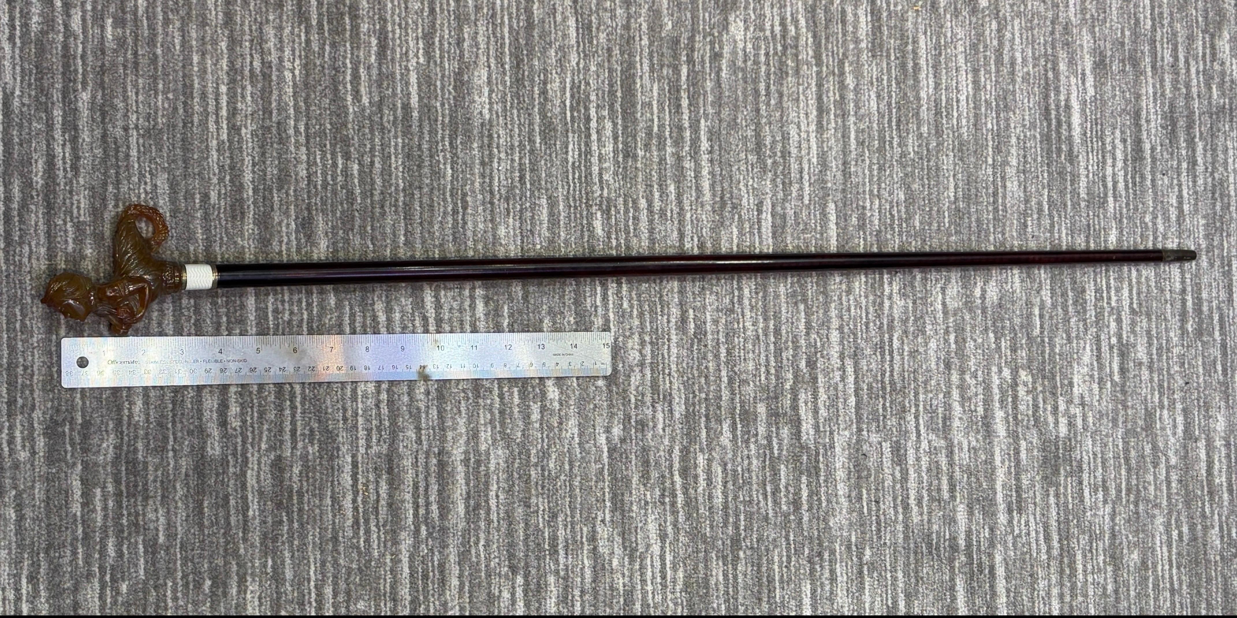 Canne d'allaitement en agate de la Néréide en vente 10