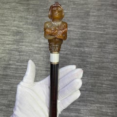 Bastón de ágata nereida