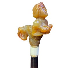Agate Nursing Nereid Cane