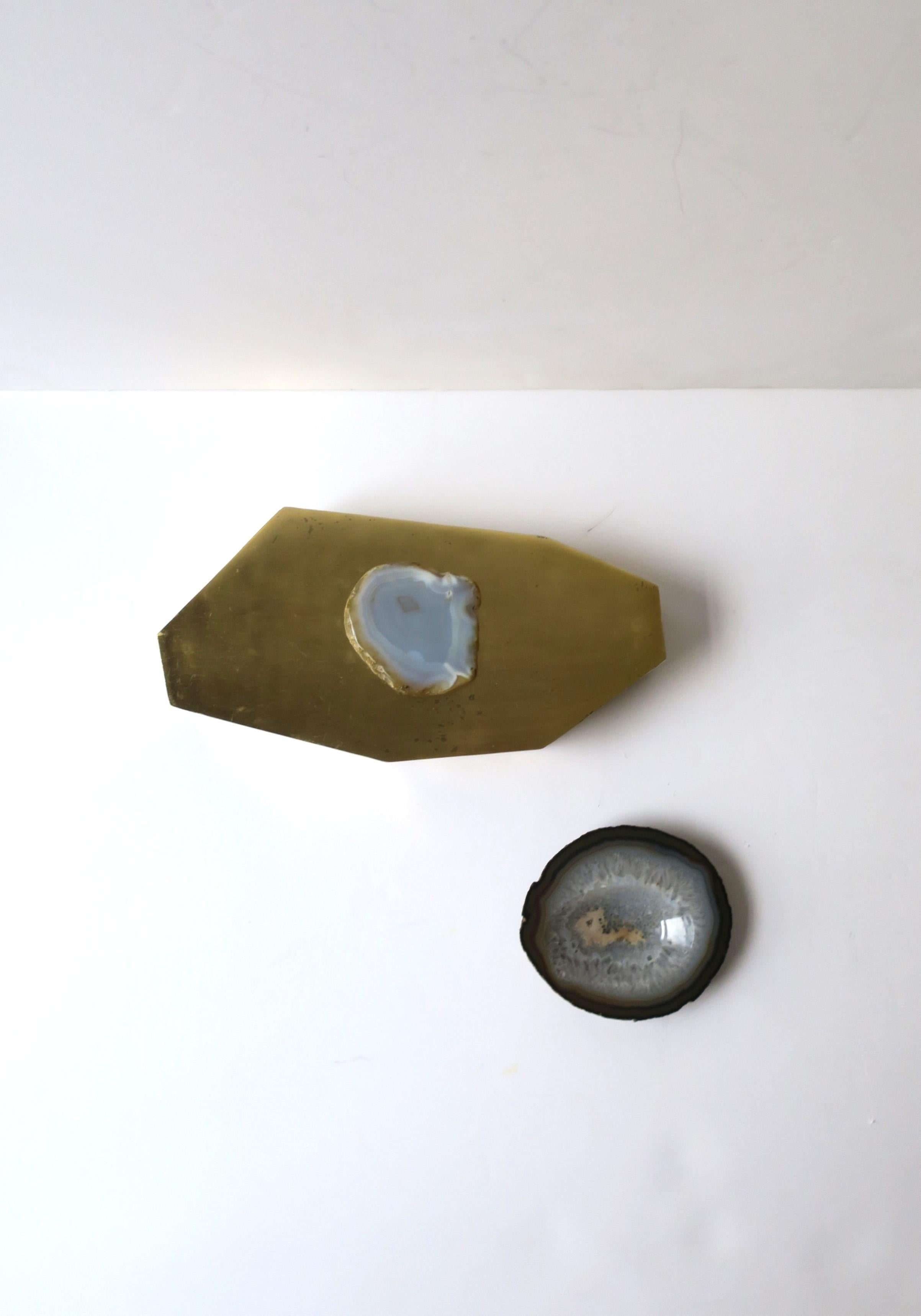 Agate Onyx Jewelry Dish For Sale 2