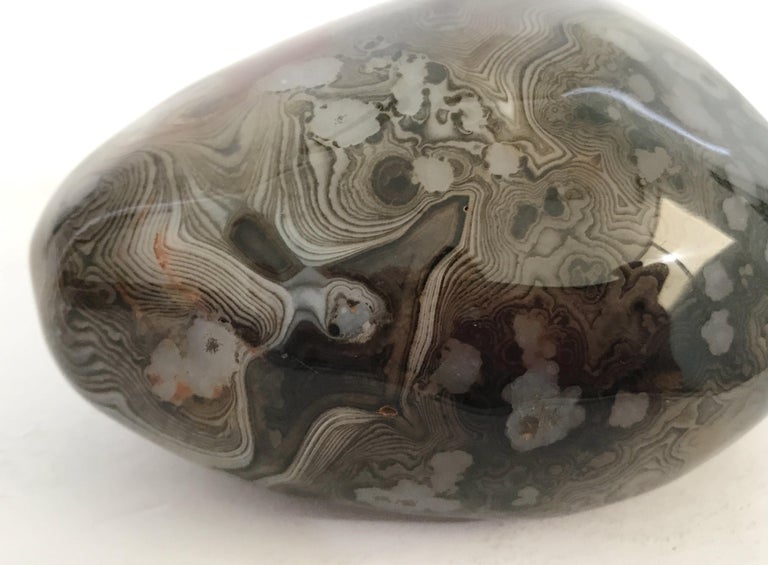 Agate Onyx Paperweight For Sale at 1stDibs