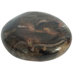 Used Agate Onyx Paperweight