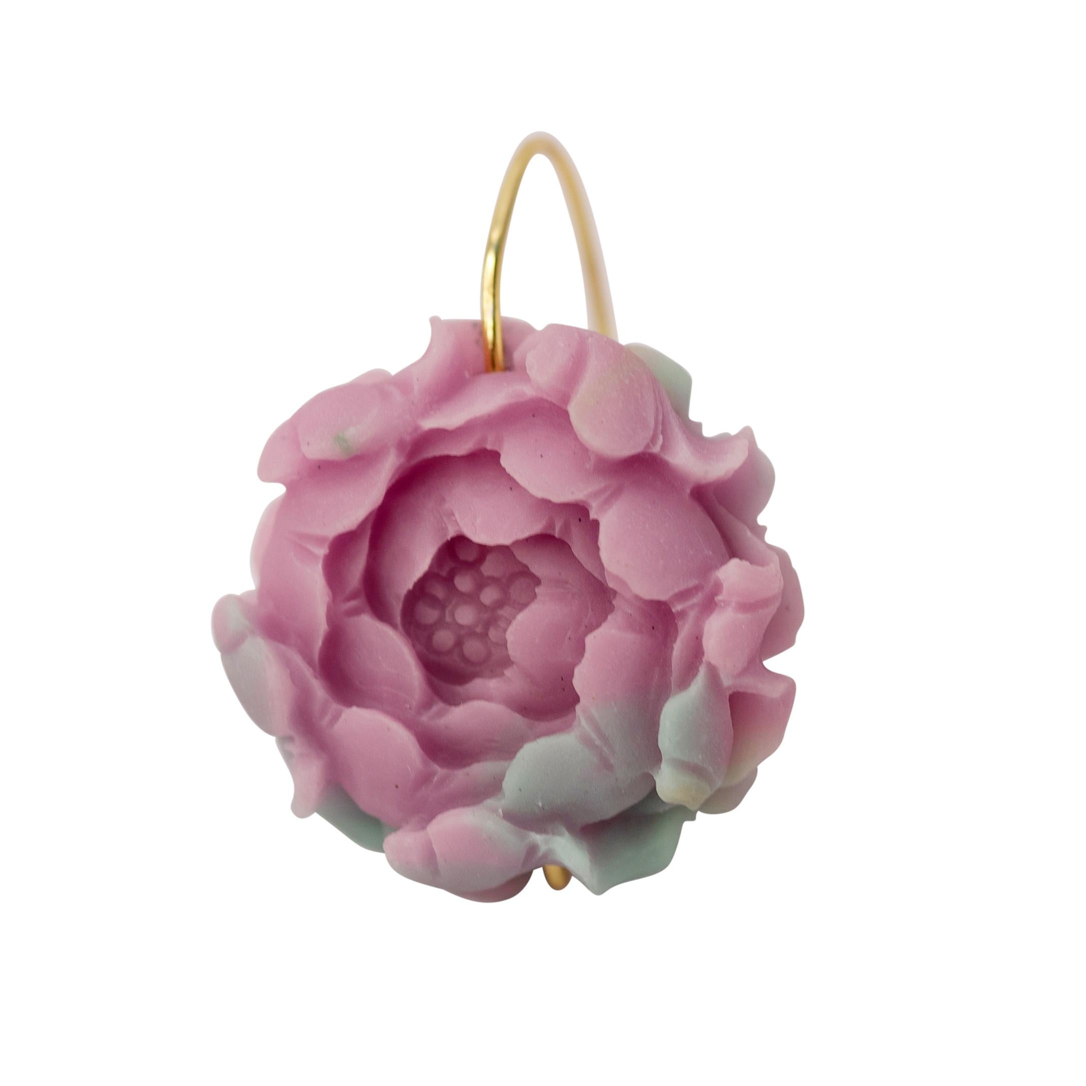 Hand carved from rare Pink Carnelian Agate, are like whispered secrets from a forgotten garden. Wearing them, you will feel an aura of mystery and elegance, as though you carry with you a piece of a timeless tale, destined to capture attention and