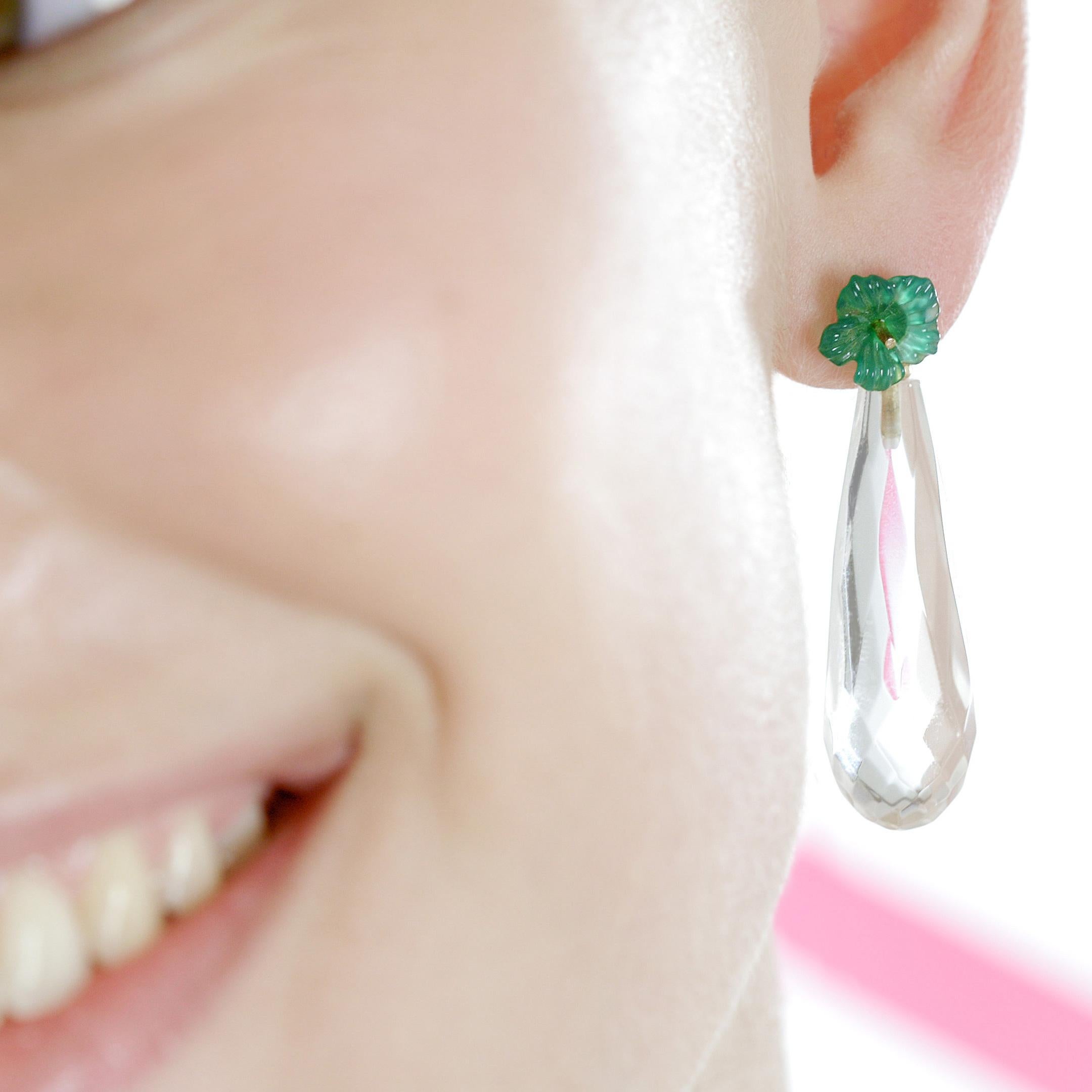 ohrringe bergkristall