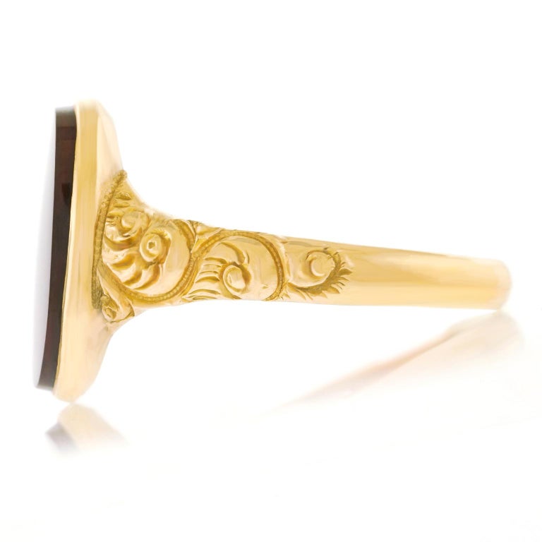 Agate Ring For Sale at 1stDibs