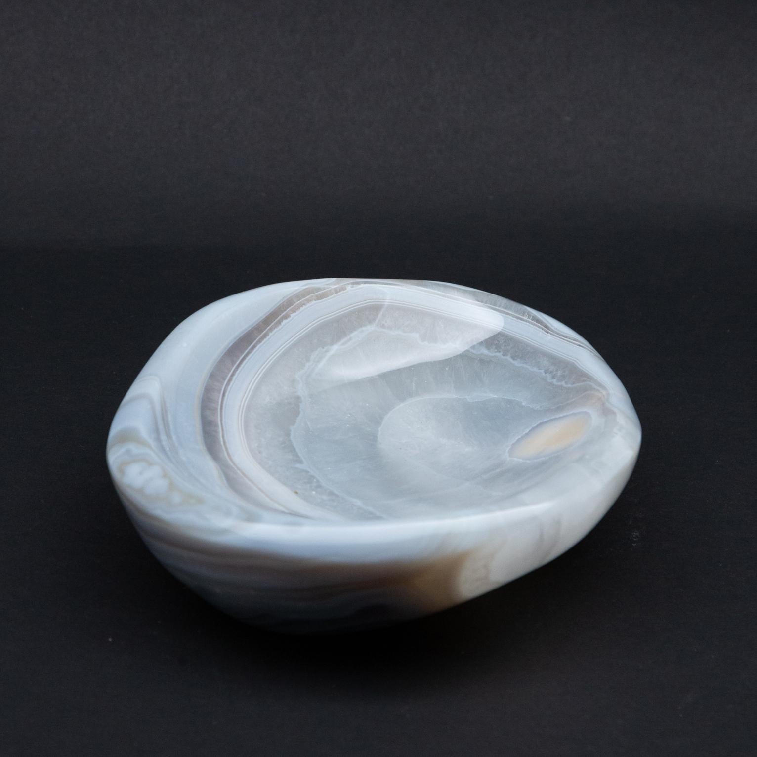 Agate Vide Pôche Bowl In New Condition For Sale In New York, NY