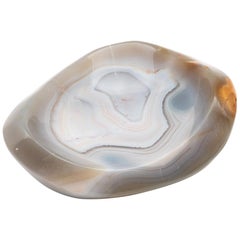 Agate Vide Pôche Bowl Hand-Carved in Madagascar