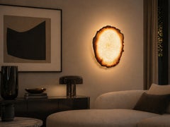 Agata Applique placcata in oro rosa, LED, Stefano Piccini, Italia