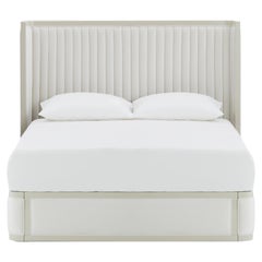 AGATHA bed with padded headboard