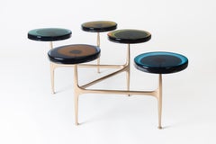 Agatha Couchtisch 5 von Draga & Aurel, Harz und Bronze, 21. Jahrhundert