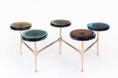Agatha Coffee Table 5 by Draga & Aurel Resin and Bronze, 21st Century