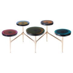 Agatha Coffee Table 5 by Draga & Aurel Resin and Bronze, 21st Century