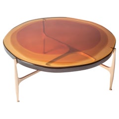 Tavolino Agatha Large di Draga & Aurel in resina e bronzo, 21° secolo