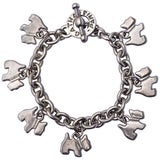 Agatha Paris Silver Tone Chain Scottie Dog Charm Bracelet at 1stDibs | agatha  bracelet dog, agatha dog, agatha paris bracelet