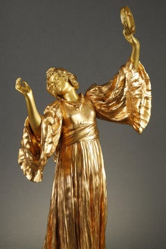 Tänzerin mit einem Tamburin