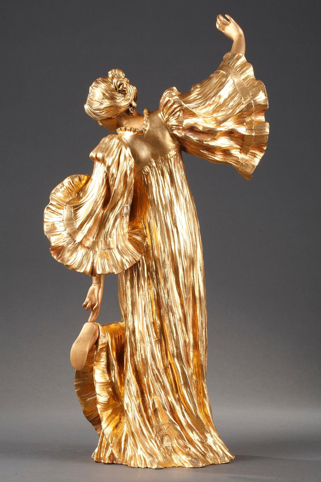 Dancer with platform shoes For Sale 10