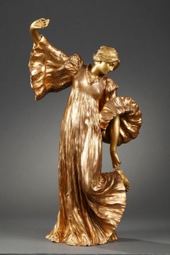 Dancer with platform shoes