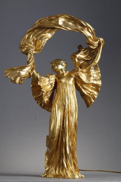 "Dancer with the scarf" lamp