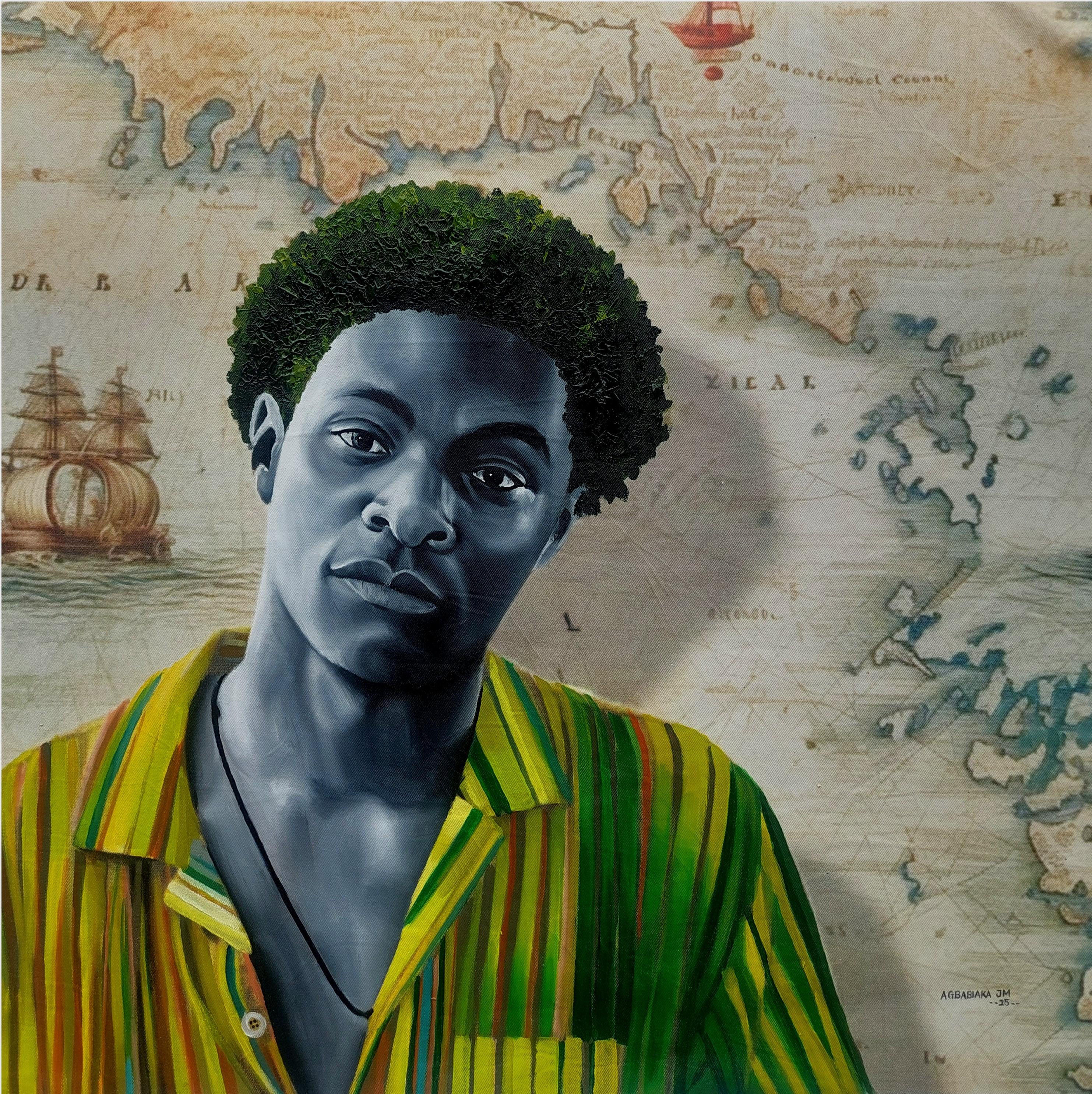 Exile and Embrace 4 -21st Century, Contemporary, Figurative, Mixed Media, Modern