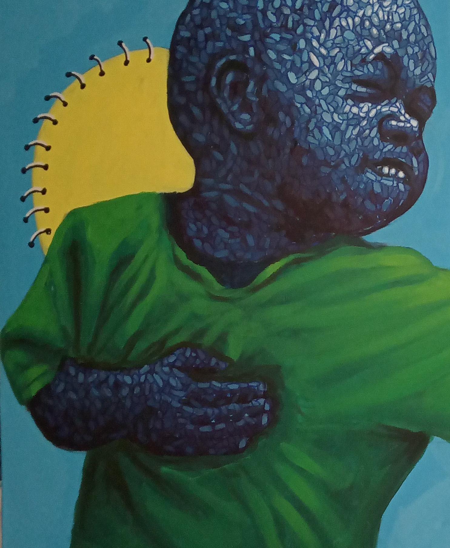 Promessa solenne - Painting di Agbabiaka Oluwakayode