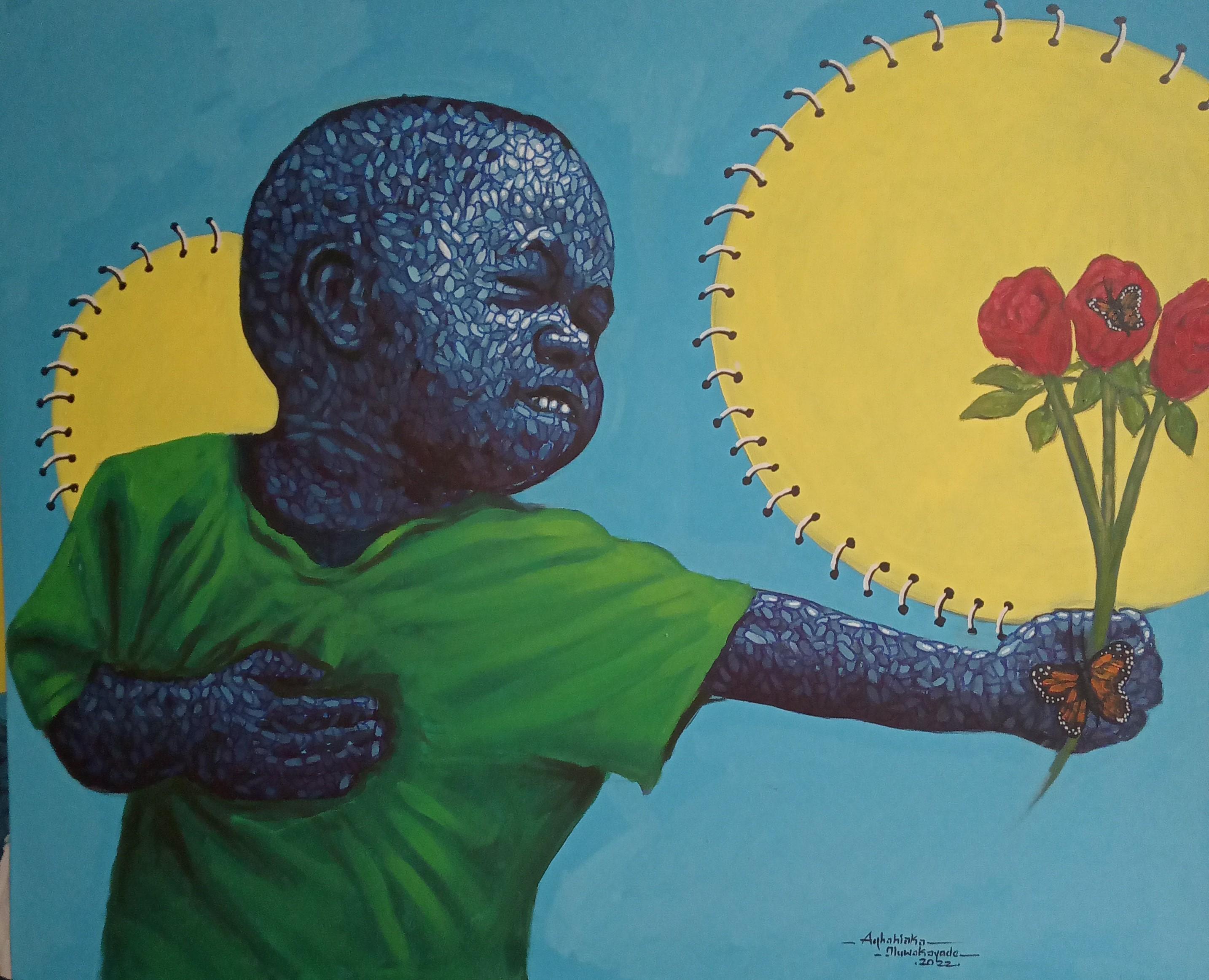 Portrait Painting di Agbabiaka Oluwakayode - Promessa solenne