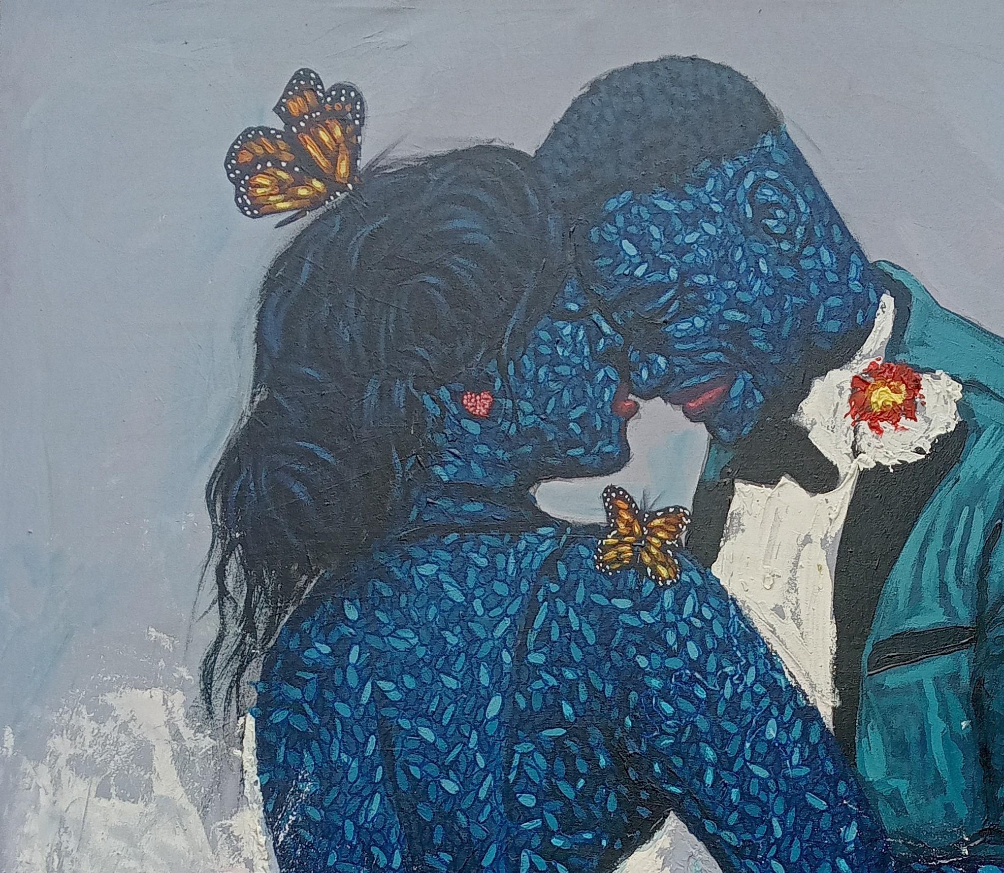 Seelenverwandter 1 – Painting von Agbabiaka Oluwakayode