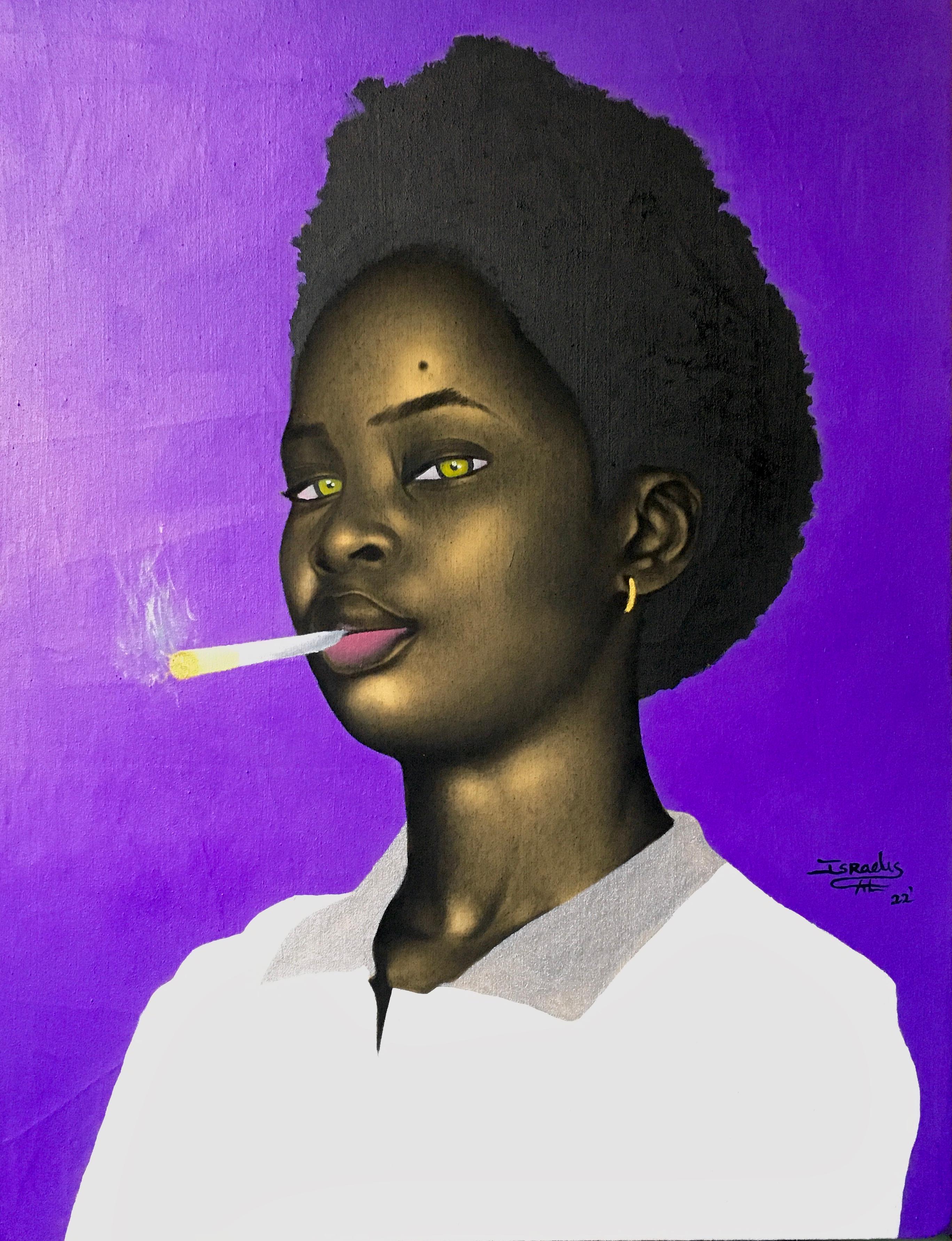 Agboola Oladapo Portrait Painting - Flawless