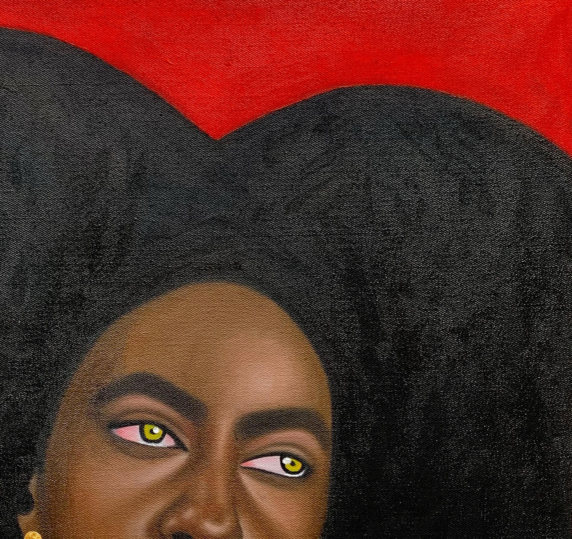 Il mio domani - Painting Contemporaneo di Agboola Oladapo