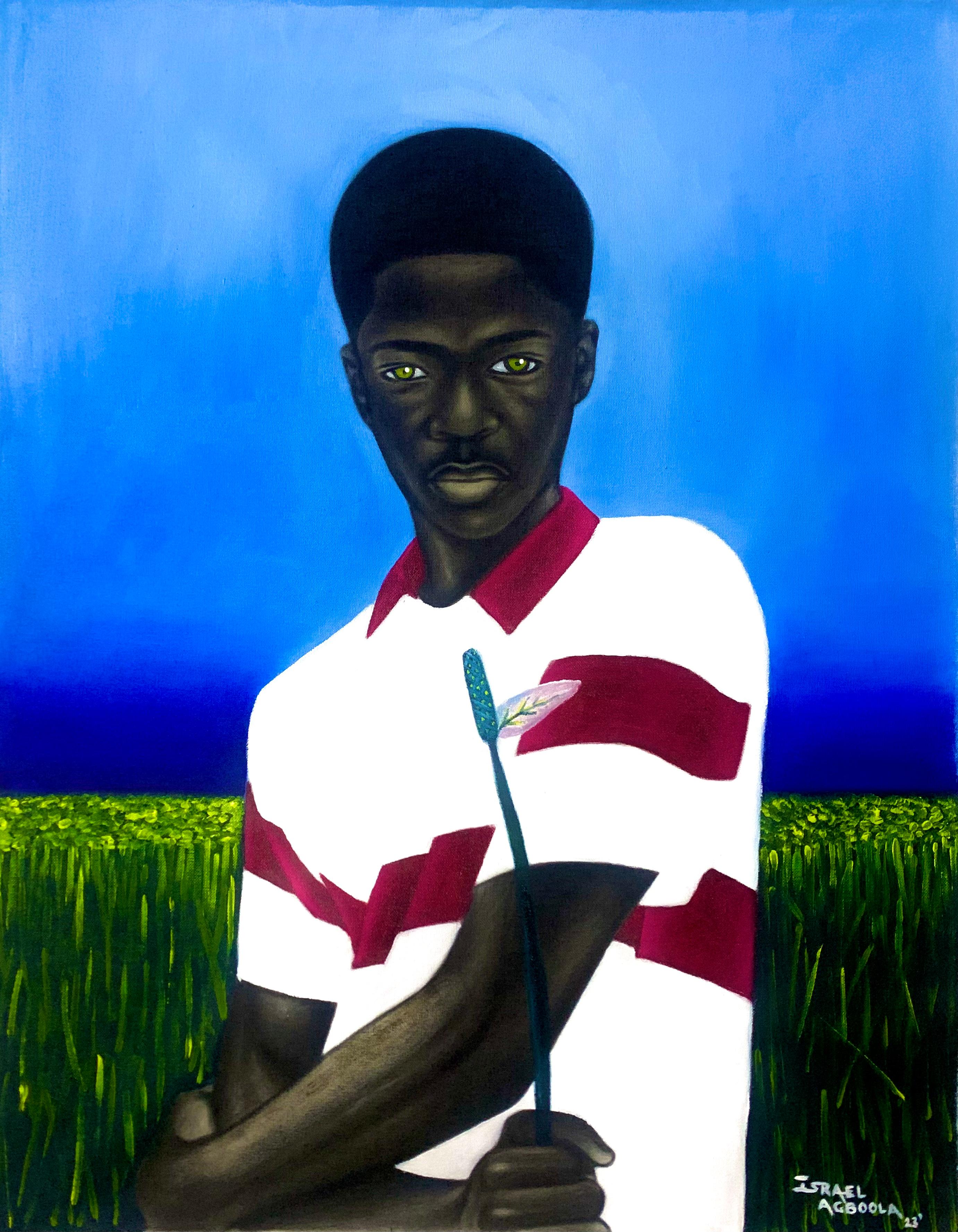 Agboola Oladapo Portrait Painting - Vineyard