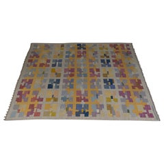 Agda Osterberg Scandinavian Swedish Kilim Rug