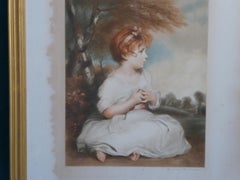 Age of Innocensence  after Reynolds signed  in pencil  Sydney e Wison.