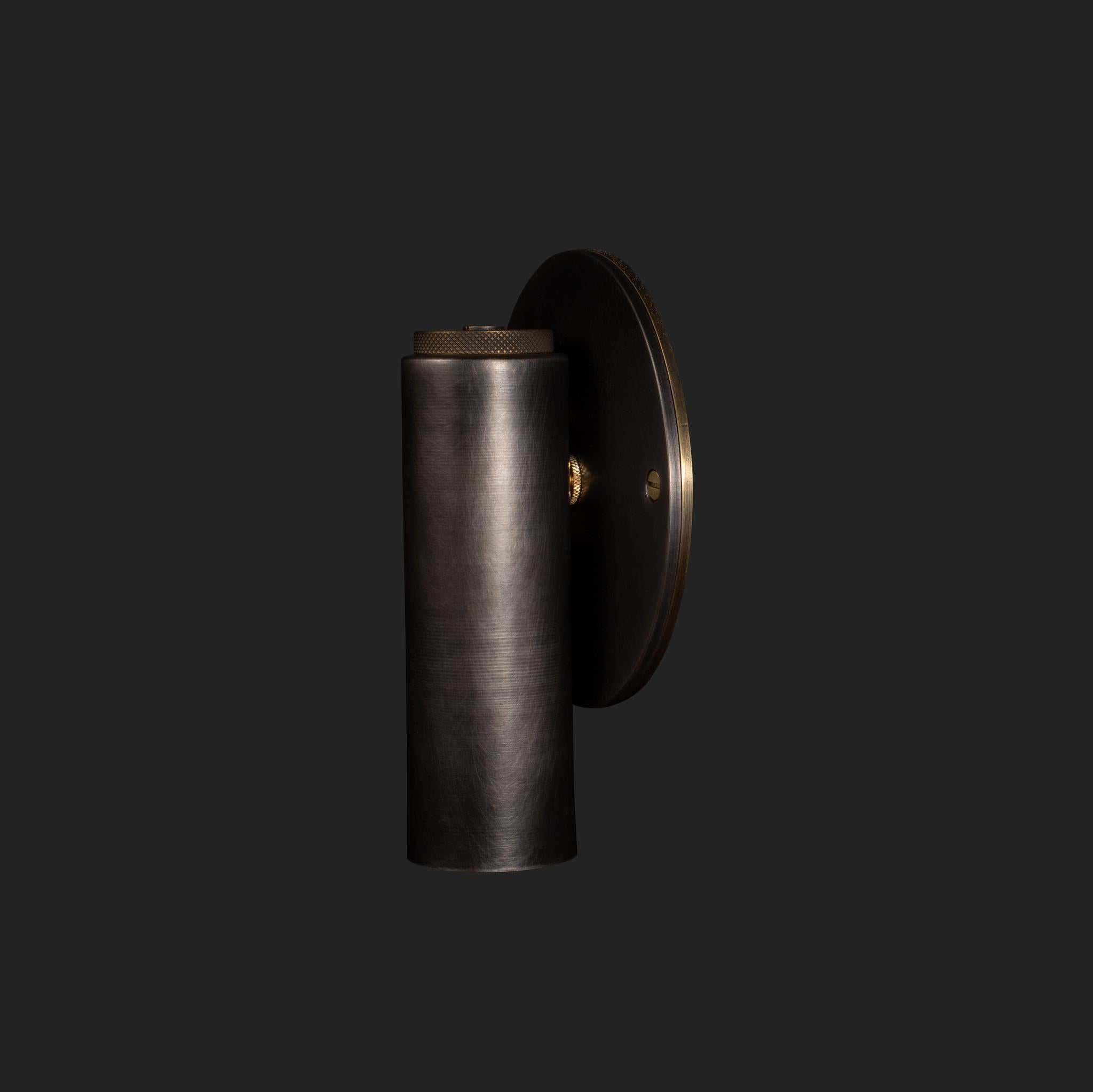 Aplique cilíndrico downlight latón envejecido en venta 3