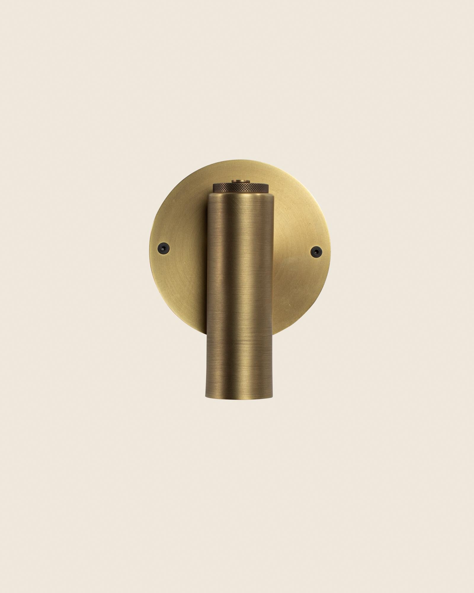 Aplique cilíndrico downlight latón envejecido Latón en venta